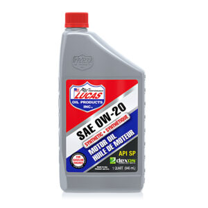 Lucas Synthetic SAE 0W-20 Api Sn Plus/Dexos Motor Oil, 1 Quart /946 mL