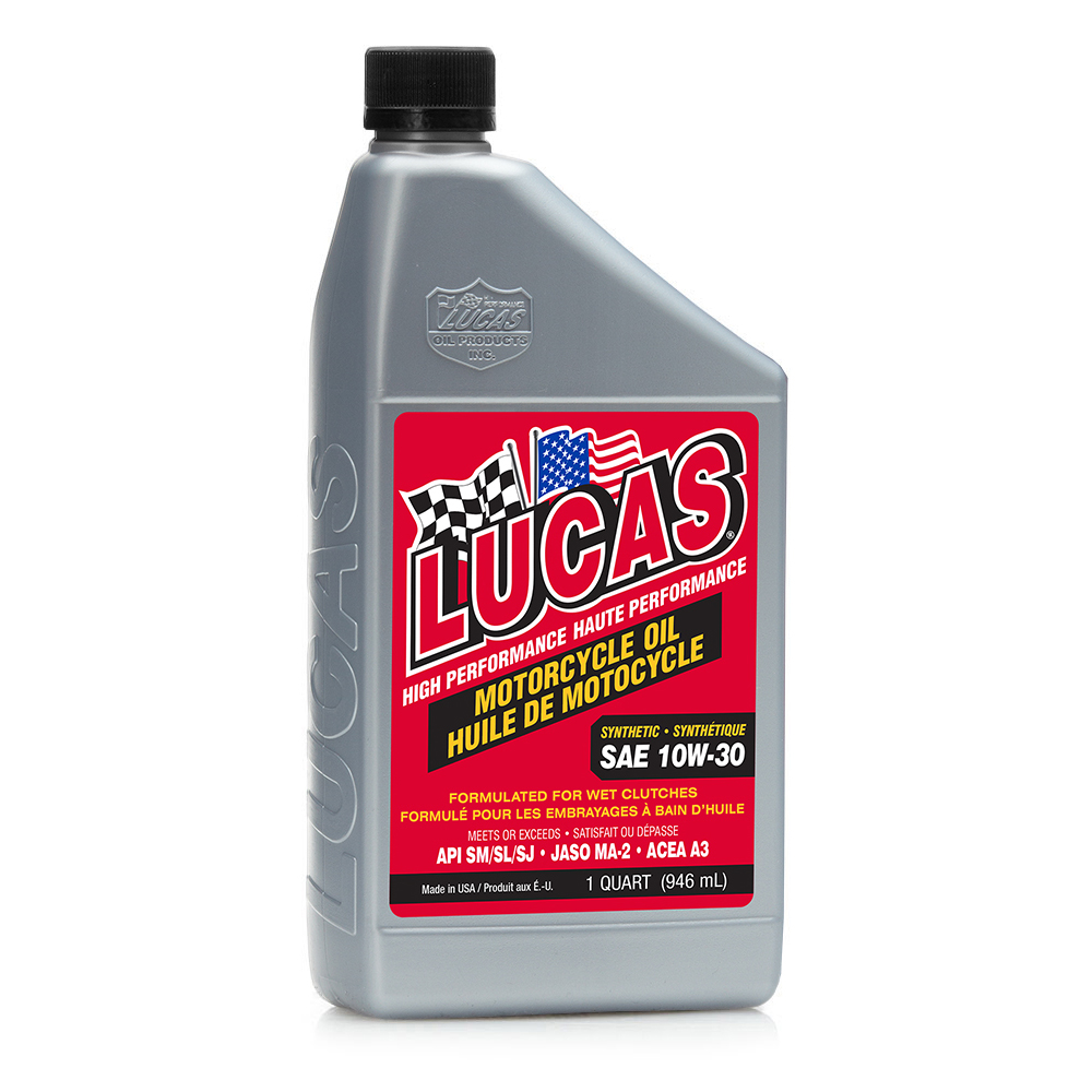 Lucas Syn 10/30 Motorcycle Oil - 1 Qt./946 mL