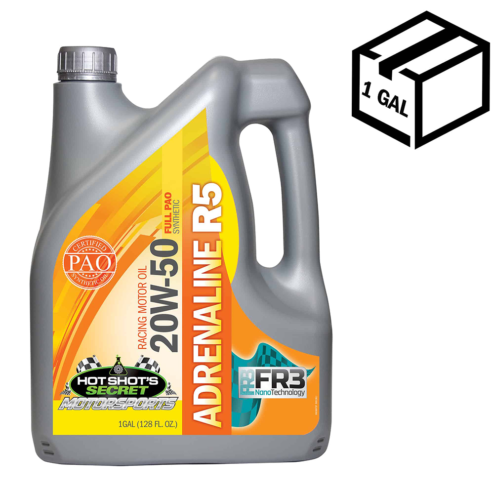 ADRENALINE R5 20W-50, 1 Gallon